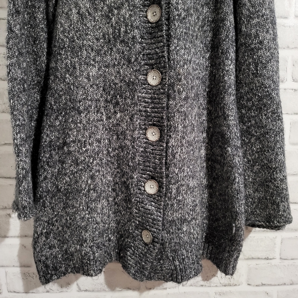 Prana‎ Willow Duster Cardigan Grey size S - Picture 5 of 10